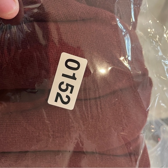 J. Crew Cardigan Sweater Long Open Front Pockets Deep Red Women's XS - Picture 5 of 6